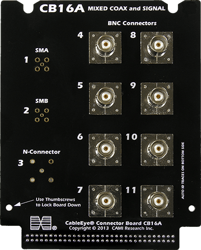 Connector Board Set CB16A (Octal BNC)