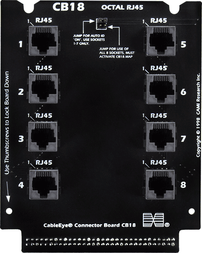 Connector Board Set CB18 (RJ45 Octopus)