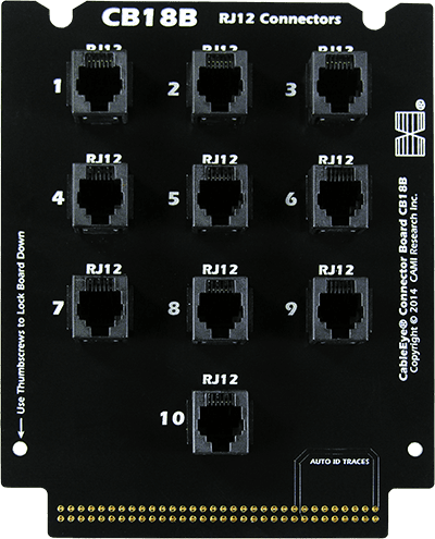 Connector Board Set CB18B (10x RJ12 6p6c)