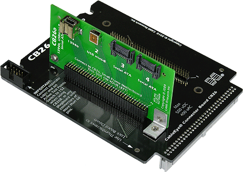 Connector Board Set CB26D for CB26 (1394b USBmB ATA)