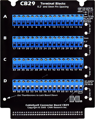 Connector Board Set CB29 (Screw Terminal Trans)
