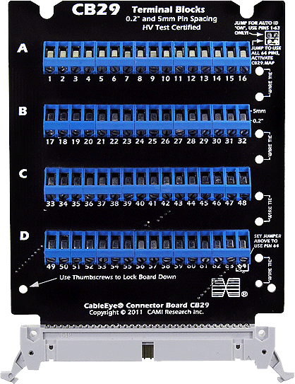 Connector Board Set CB29A (Screw Terminals - BMount)