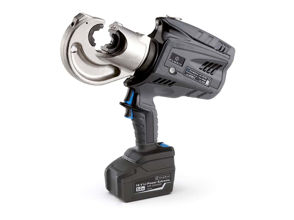 Electrisch hydraulische perstang 400mm2 130kN PISTOL C-DIES