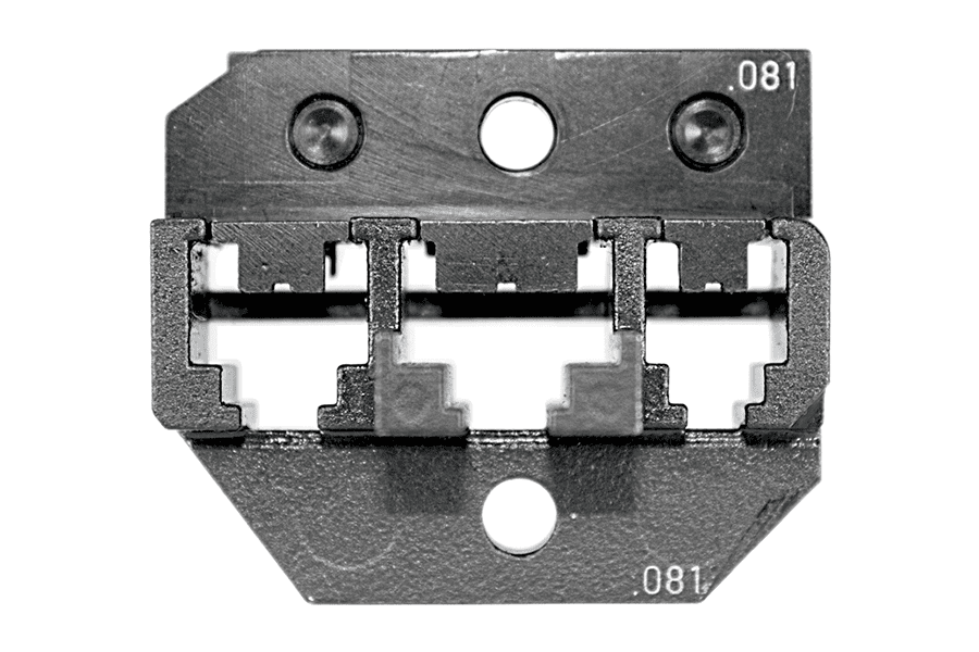 Krimpinzetstuk PEW12 data RJ Molex 4-6-8pin
