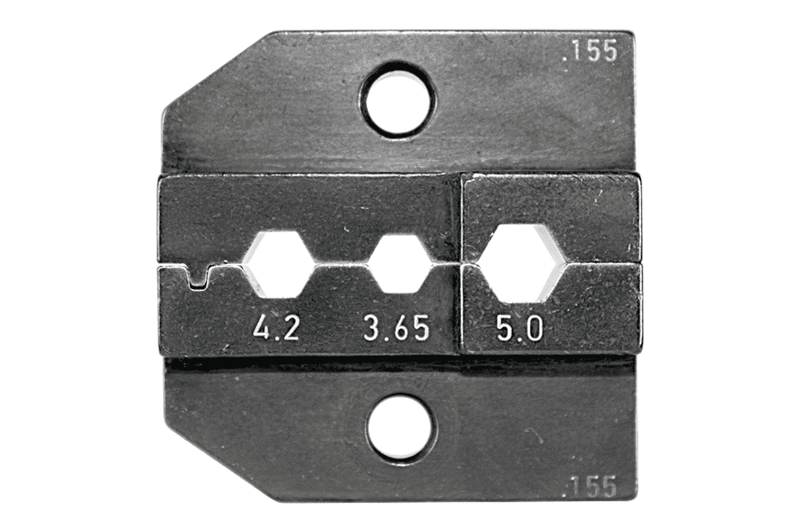 Krimpinzetstuk PEW12 fiber 4,2/3,65/5,0mm