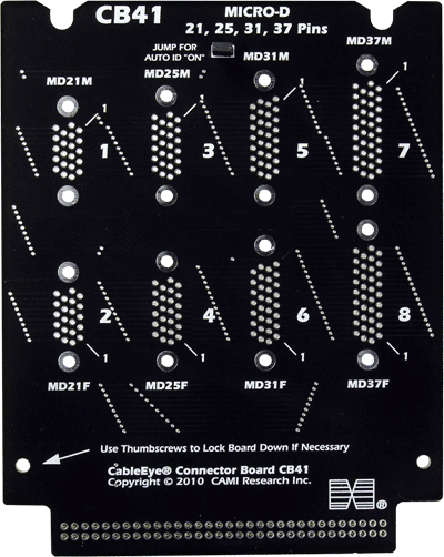 Connector Board Set CB41 (MicroD 21 -25 -31 -37)