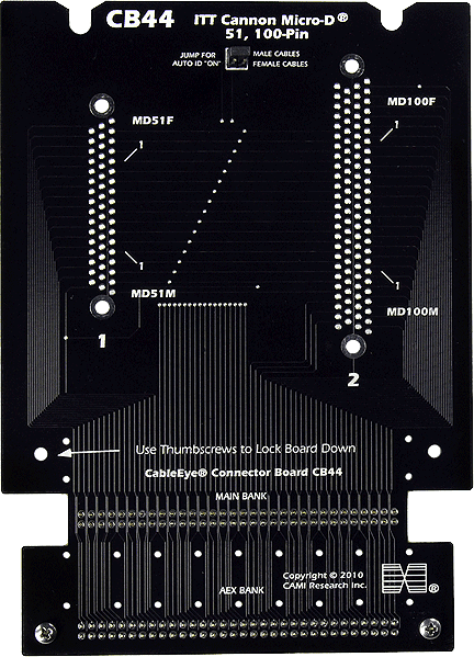 Connector Board Set CB44 (MicroD 51 -100)