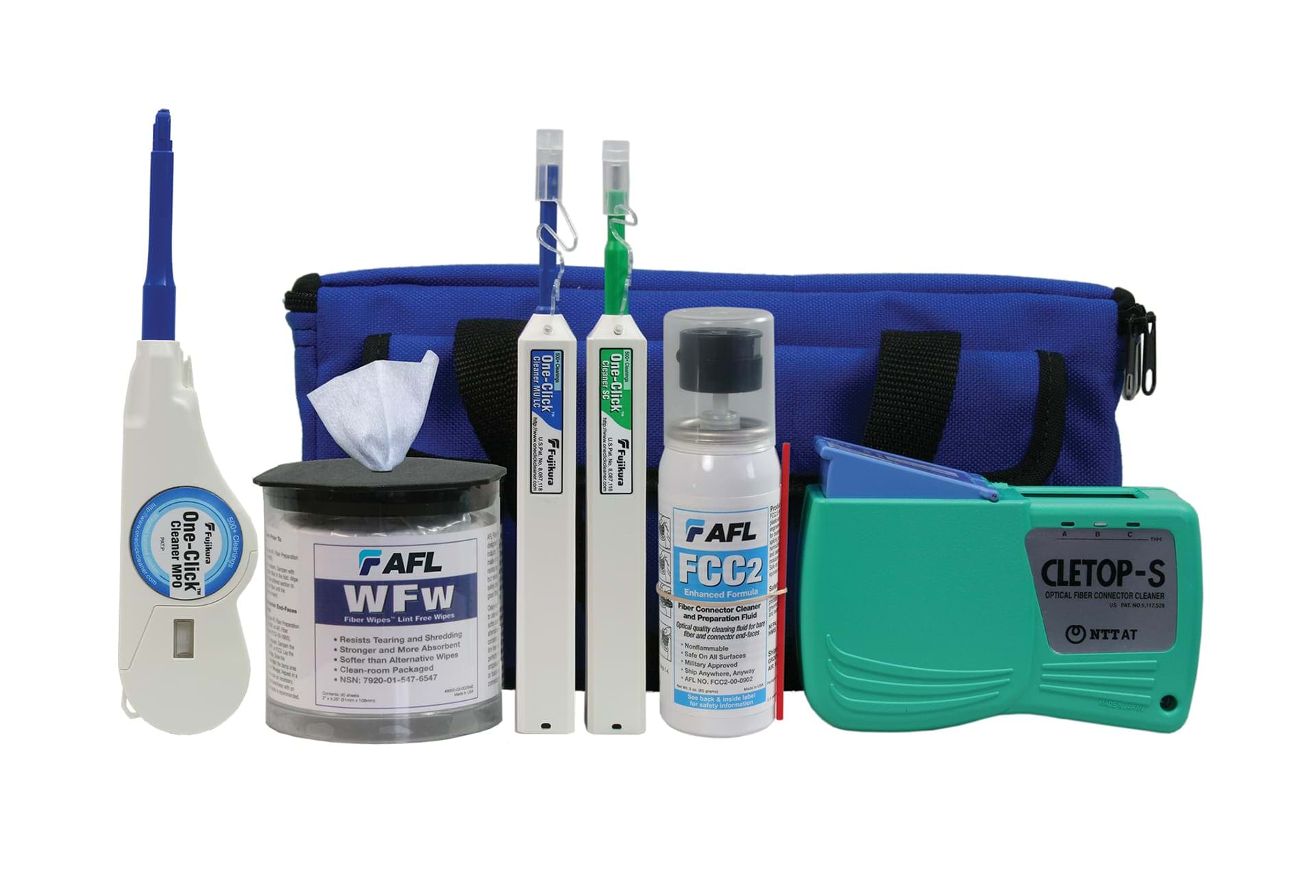 Fiber Cleaning KIT for SC/ST/FC/LC/MPO connectors