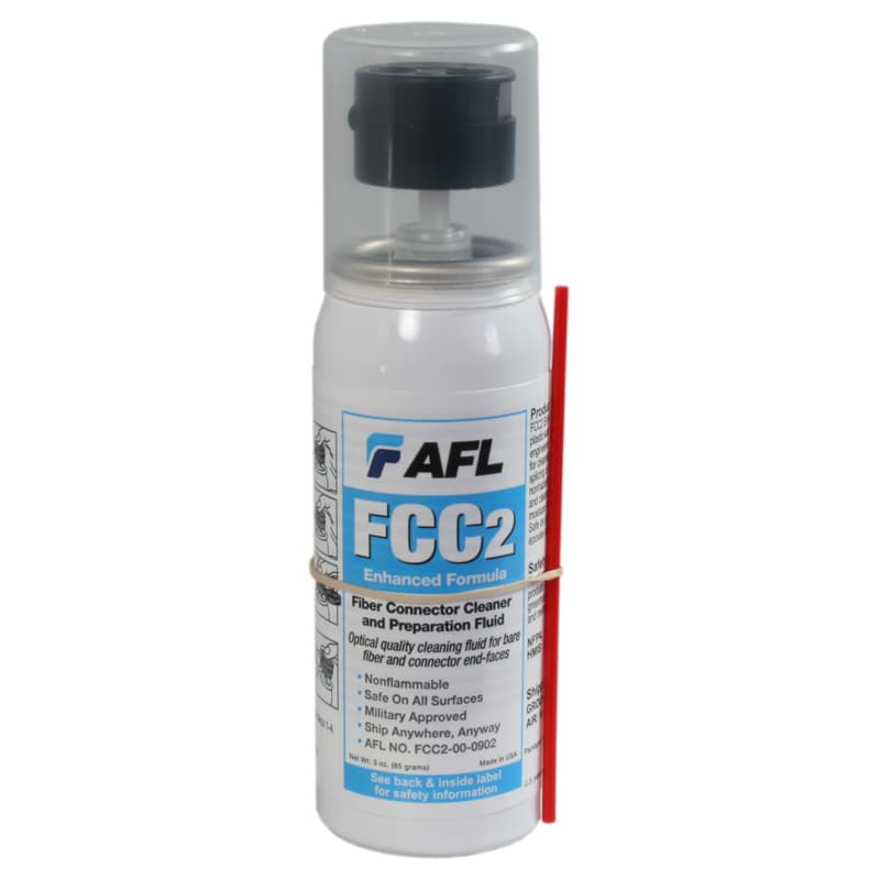 Fiber Connector Cleaner and Preparation Fluid