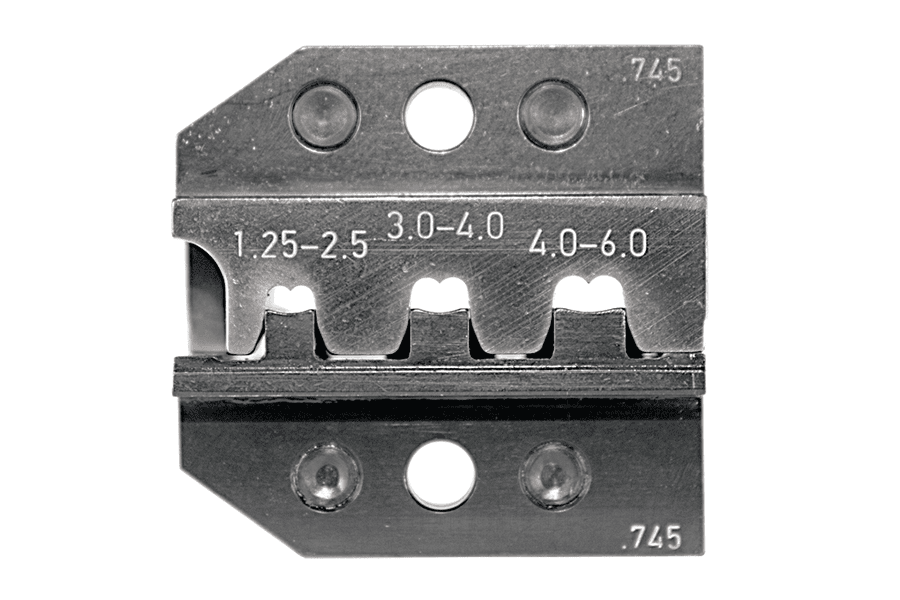 Krimpinzetstuk PEW12 vlaksteker 1,25-2,5/3-4/4-6mm2