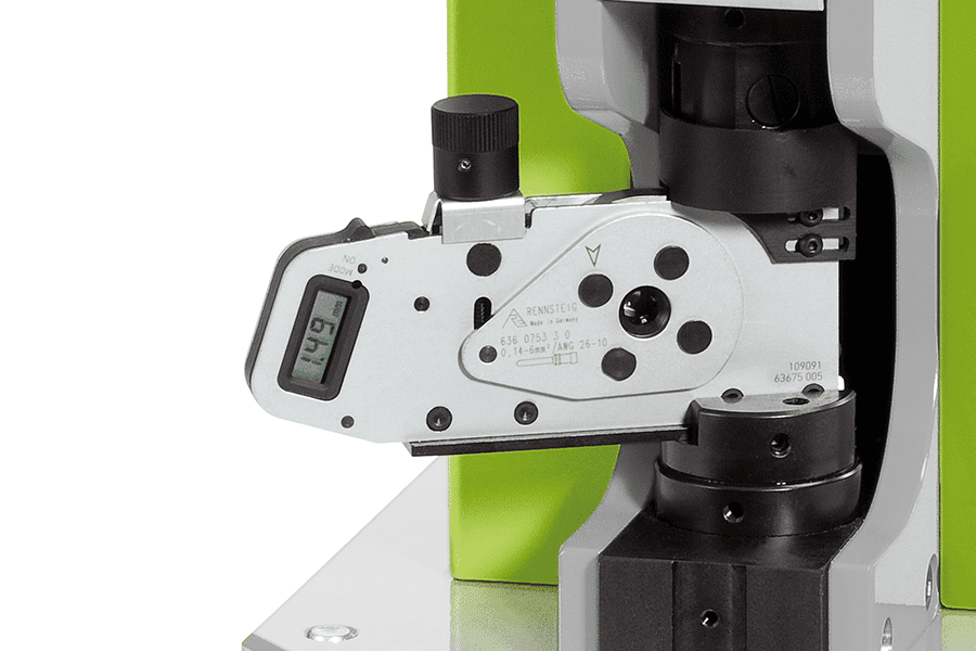 Pneumatische Krimpmachine CM25-3 krimp 4/8 8.75 Digital