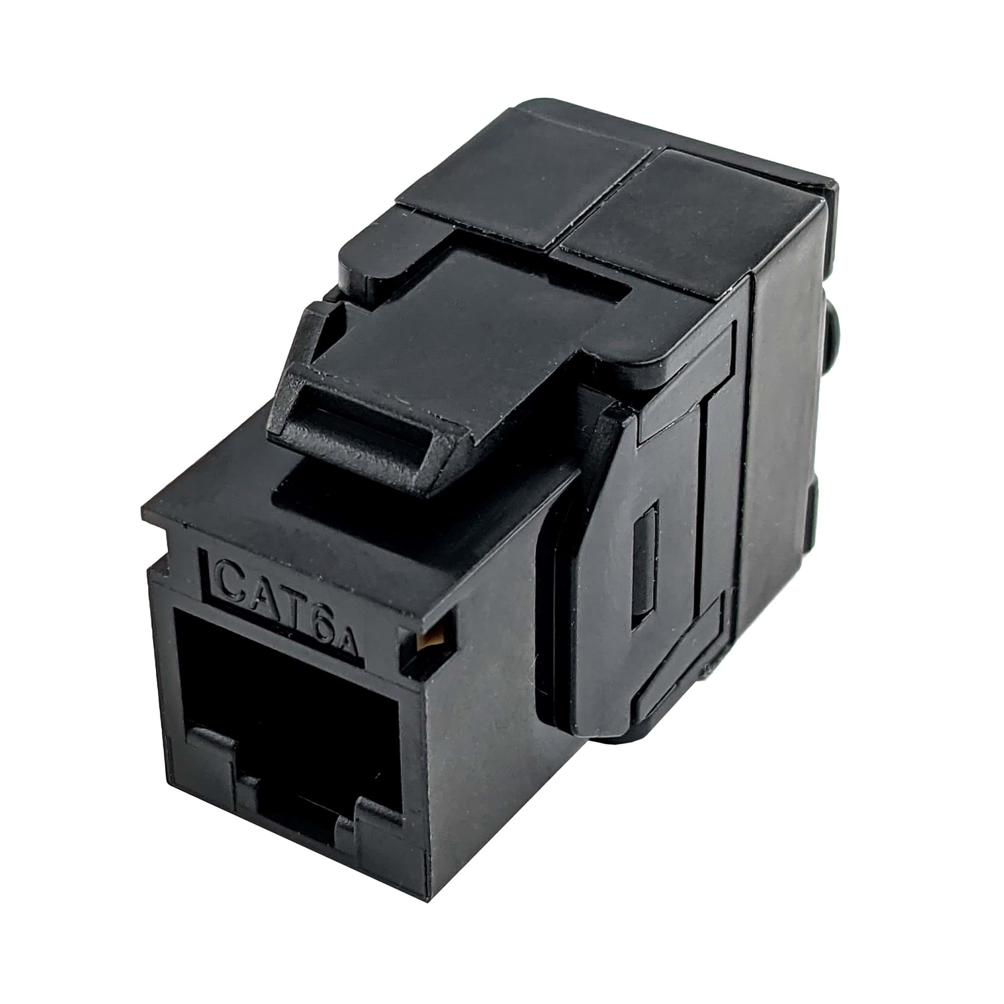 keystone RJ45/110-Toolless CAT6 UTP zwart 180gr SCP