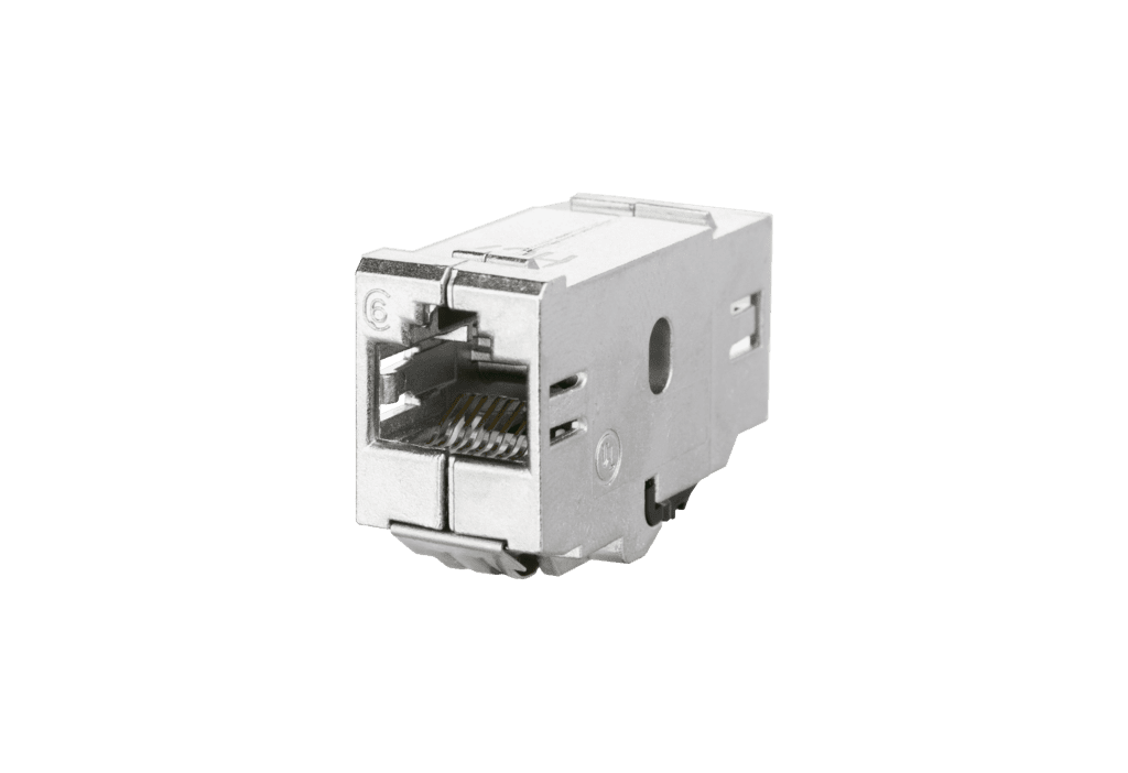 keystone RJ45 cat.6 E-DAT coupler 180gr
