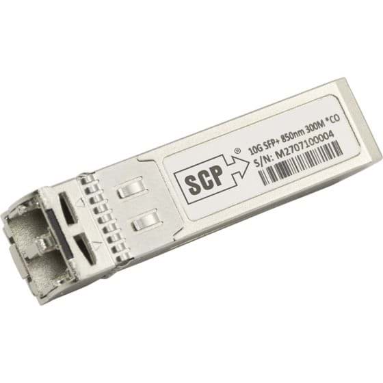 SFP+ transceiver 10G-BASE-SR MultiMode 850nm 300m LC-duplex
