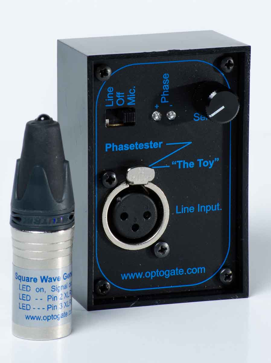 Phantom Power XLR Line Tester – Audio Kabel- en Fase checker