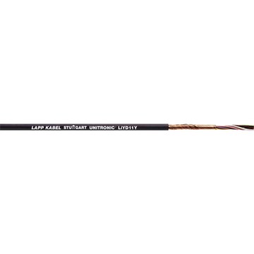 Unitronic LiYD11Y 6x0.25mm2 PUR zwart