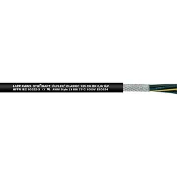 OLFLEX CLASSIC 135 CH 7G1.5mm2 0,6/1kV HFFR zwart