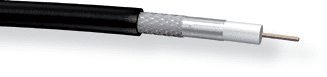 videokabel 0,6/2,8AF FRNC Eca grijs HD-PRO SDI HDTV 4K HA1000