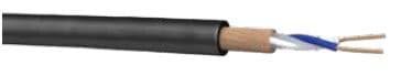 audiosignaalkabel 110 XLR PRO FLEX 2x0,22mm2 WB PVC d=6,5mm zwart MTR