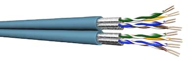 datakabel DUO CAT6A U/FTP AWG23/1 Dca-s2 blauw UC500 HA500