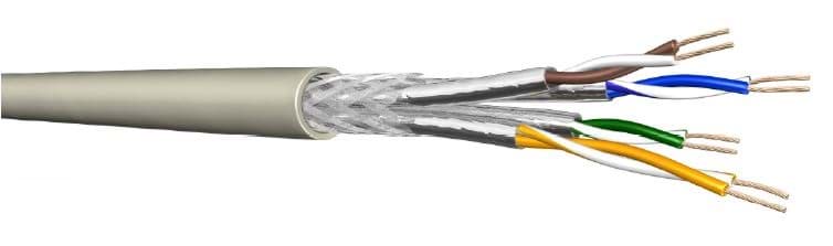 datakabel PATCH CAT7 S/FTP 4PxAWG26/7 LSHF grijs MFI26 Draka MTR