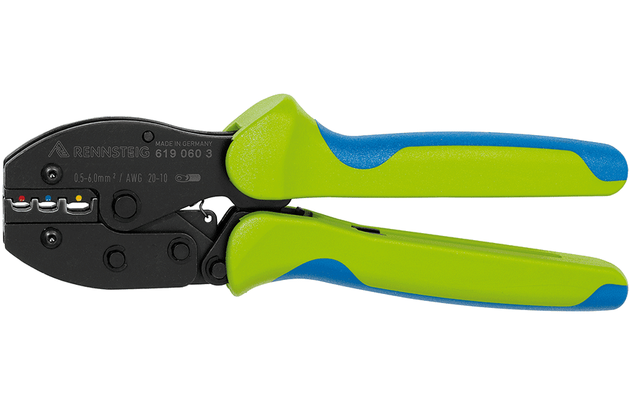 krimptang kabelverbinders rood/blauw/geel SERVICE-model