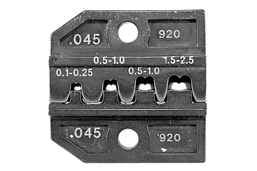 Krimpinzetstuk PEW12 vlaksteker TAB2,8+4,8mm 0,1-2,5mm2