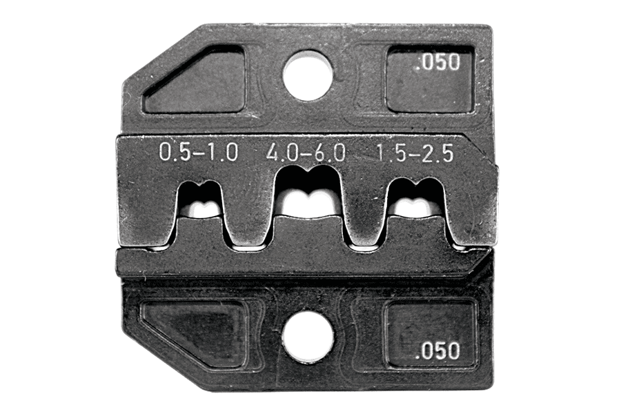 Krimpinzetstuk PEW12 vlaksteker TAB4,8+6,3mm 0,5-6mm2