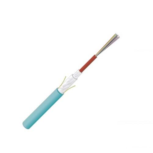 Fiber Optic Indoor Loose Tube Cable 12xOM3 B2ca-s1ad1a1 turqoise