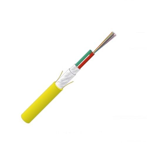 Fiber Optic Indoor Loose Tube kabel 96xSM-G.652.D B2ca-s1ad1a1 geel