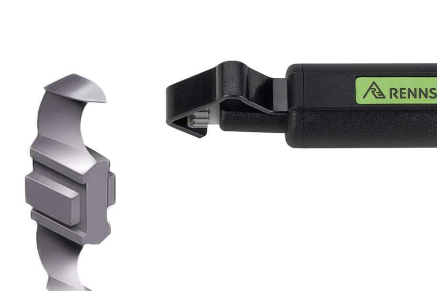 Vervangingsmes voor kabelontmantelaar 707-1630 d=6-29mm