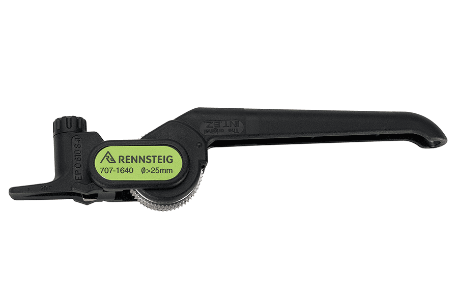 Kabelontmantelaar voor diameters groter dan 29mm