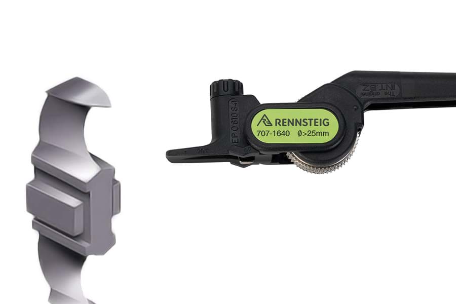 Vervangingsmes voor kabelontmantelaar 707-1640 d>29mm