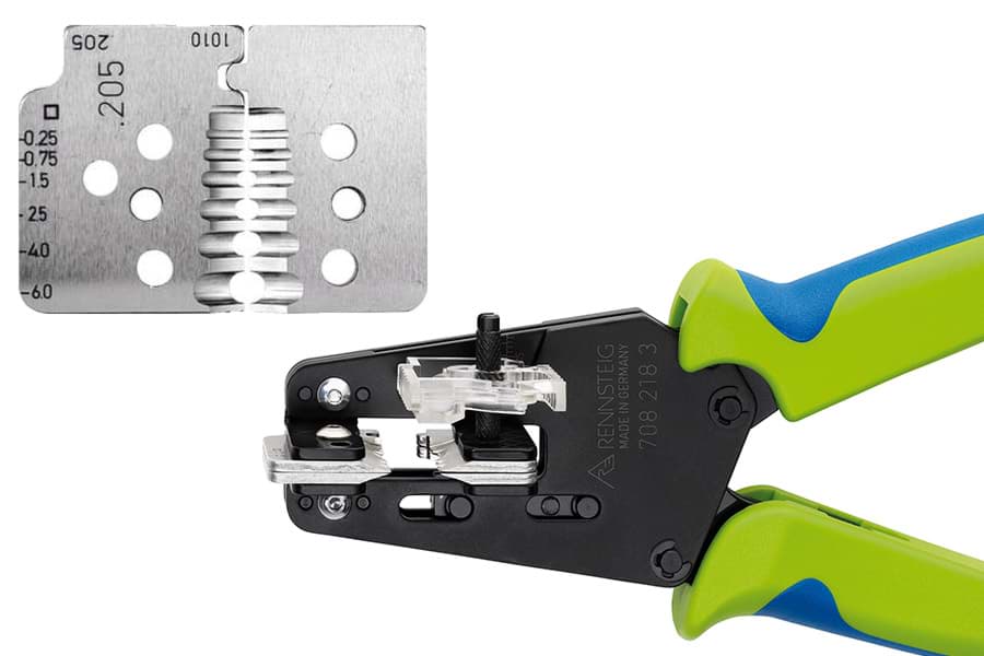 Striptang voor DIN-Litze kabel 0,14-6mm2