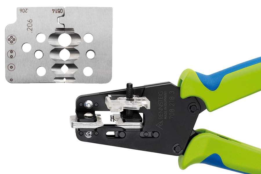 Striptang voor POF-kabel 1-2-4 aderig 1,5/2,5/4,8/5,8mm