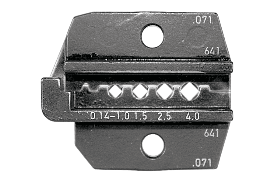 Krimpinzetstuk PEW12 gedraaide contacten 0,14-4mm2