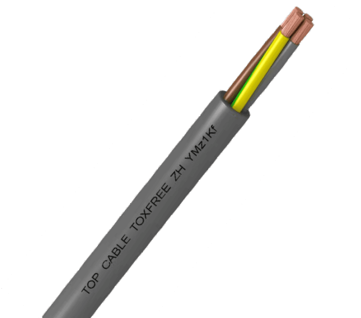 installatiekabel YMz1Kflex 5G 10mm2 B2ca-s1d1a1 grijs