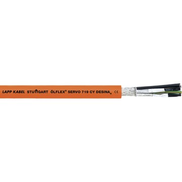 Olflex-SERVO 719 CY 4G1,5+(2x1,5mm2) PVC oranje UL