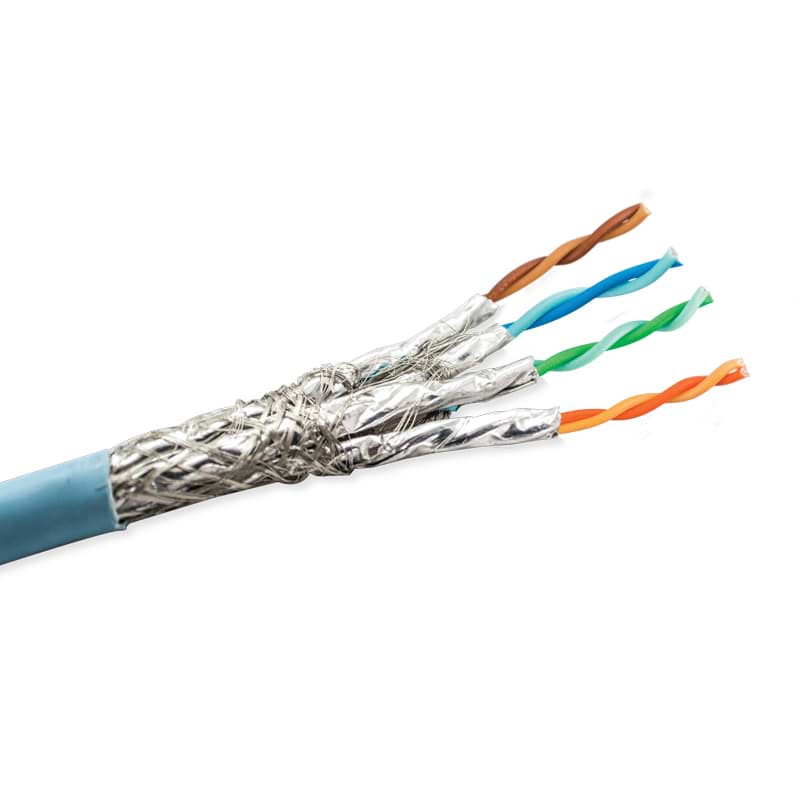 datakabel CAT7A S/FTP 1200Mhz 4PxAWG23 B2ca blauw SCP HA305