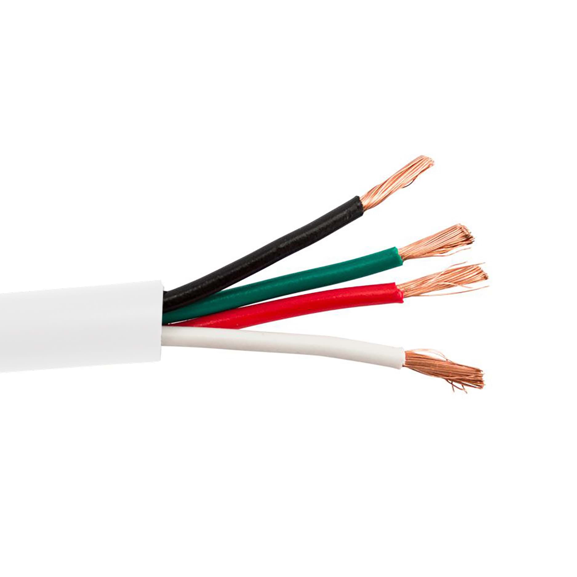 luidsprekerkabel LS 4x1,3mm2 PVC Eca wit