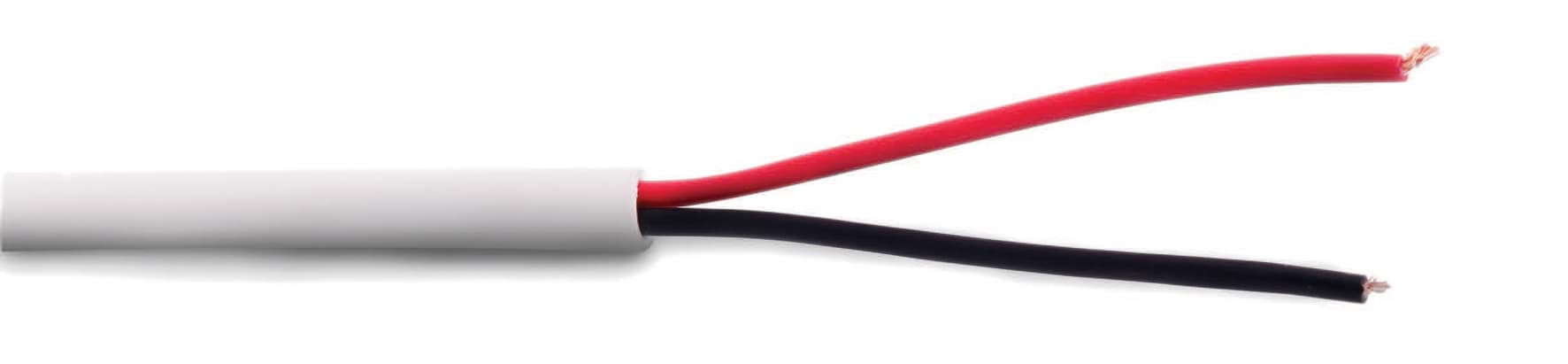 luidsprekerkabel LS 2x2,1mm2 OFC PVC Dca-s3d2a3 wit