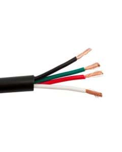 luidsprekerkabel LS-HD 4x1,3mm2 OFC PVC Dca-s3d2a3 zwart