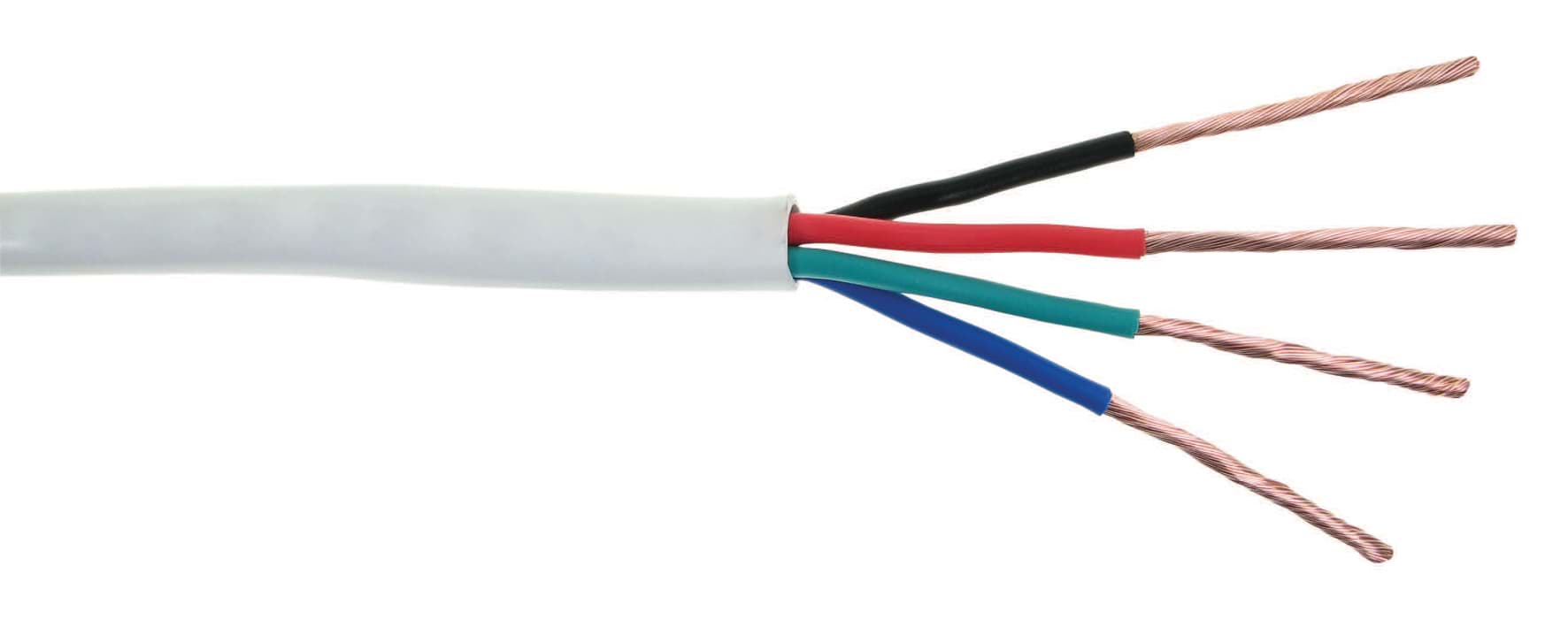 luidsprekerkabel LS-HD 4x2,1mm2 OFC PVC Dca-s3d2a3 wit