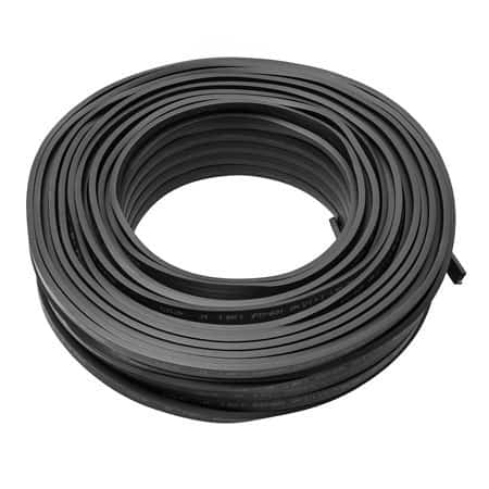 prikkabel H05RNH2-F 2x1.5mm2 neopreen zwart RG50