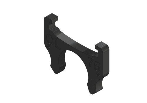 Power Strip Truss Clip width of 75mm for 48mm pipe (CPVT+CPPS*RD+cPOT)
