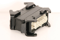 Han B16 koppelstuk zwart 8k-1:1