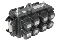 breakout box H16p 1+2 DL>8x CEE16A PCE 1xM10
