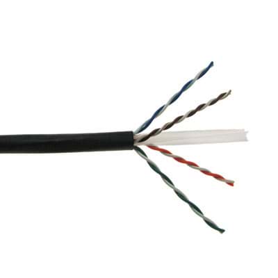 datakabel CAT6 U/UTP 550MHz 4PxAWG23 Dca-s3 zwart SCP DS305
