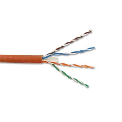 datakabel CAT6 U/UTP 550MHz 4PxAWG23 Dca-s2 oranje SCP DS305