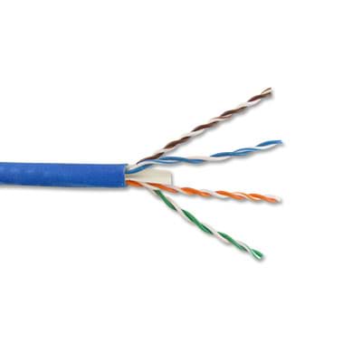 datakabel CAT6 U/UTP 550MHz 4PxAWG23 Dca-s1 blauw SCP DS305